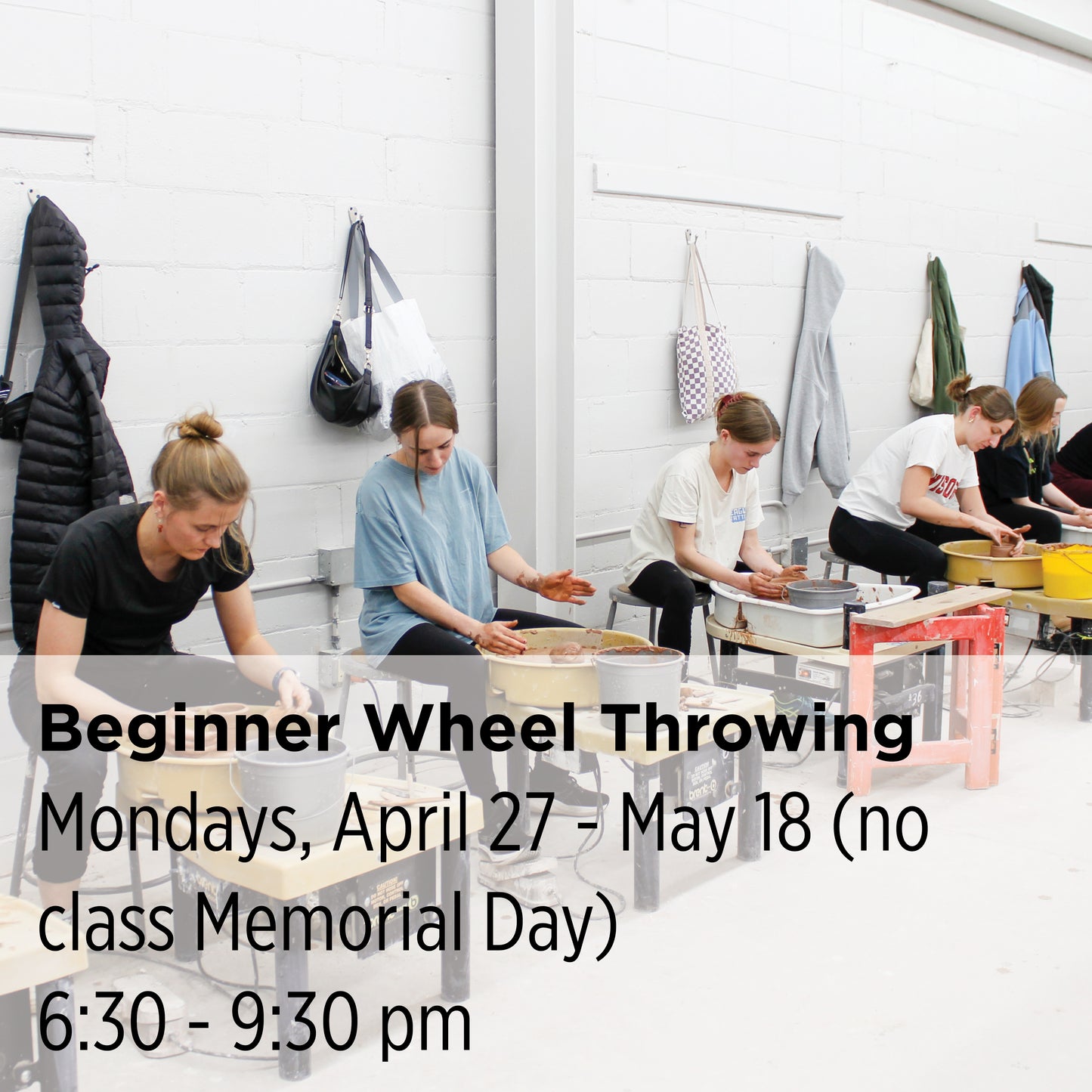 Beginner Wheel Throwing, 26SpBW2