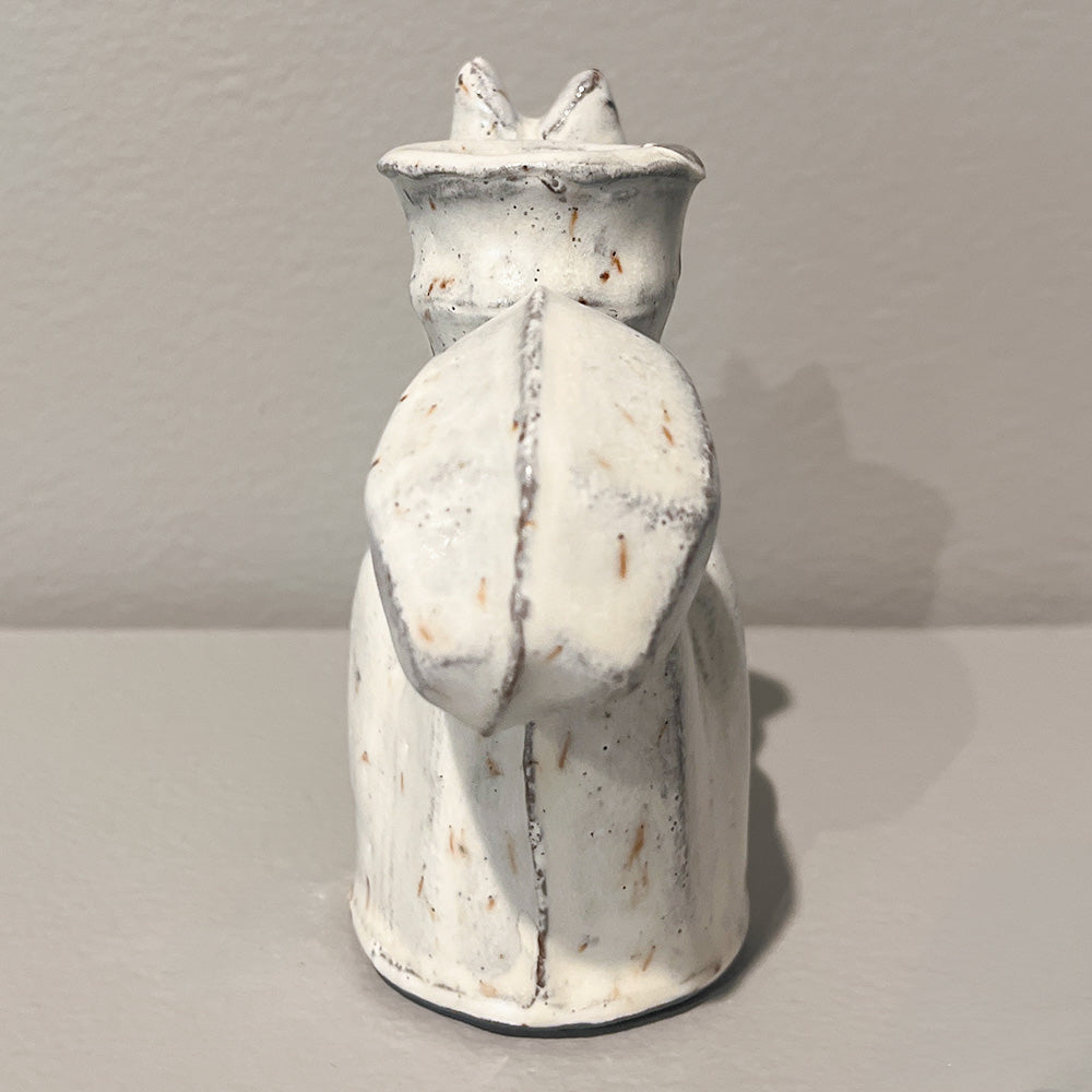 Squirrel with Nut Bud Vase