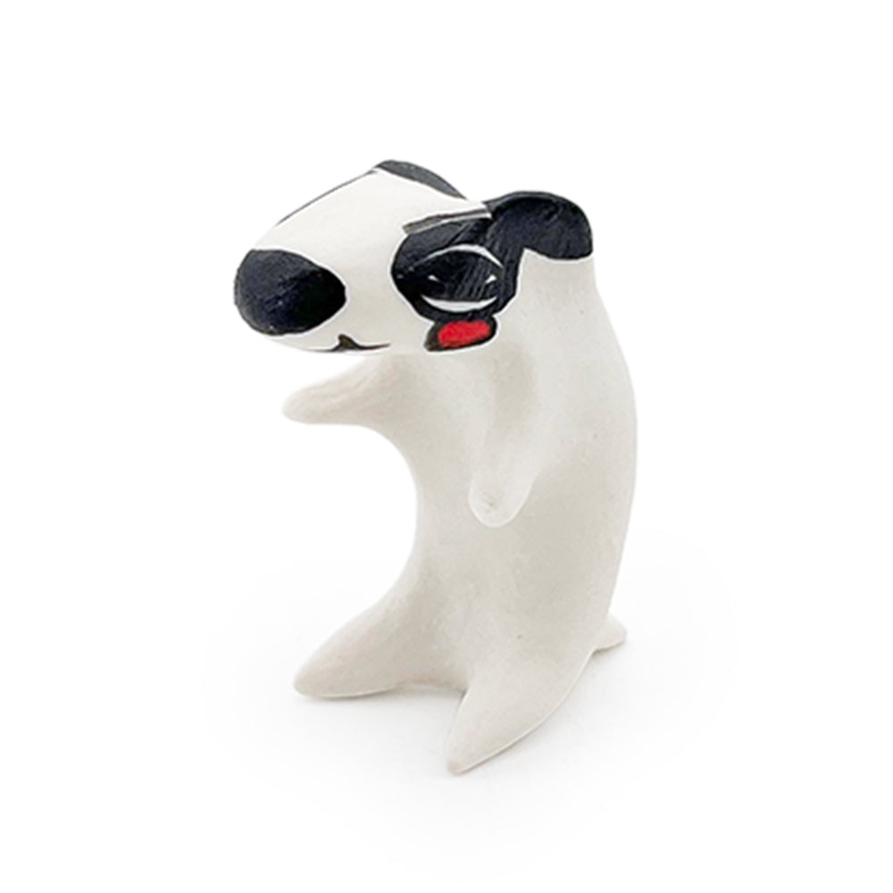 Little Sitting Dog Sculpture