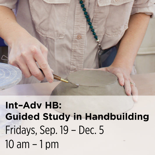 Guided Study in Handbuilding, 25FAH3