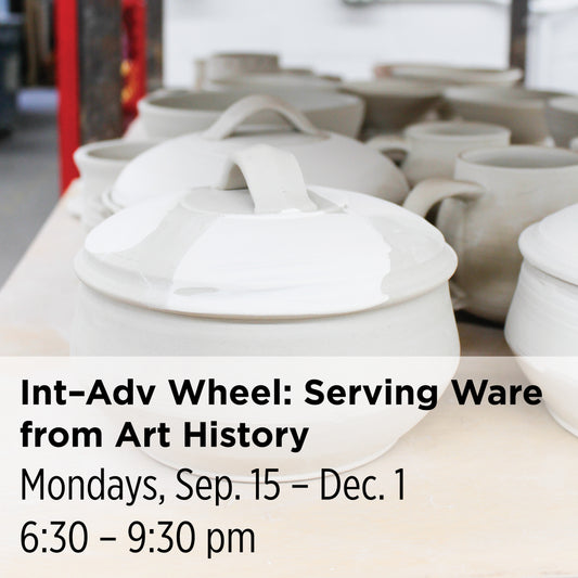 Serving Ware from Art History, 25FAW1