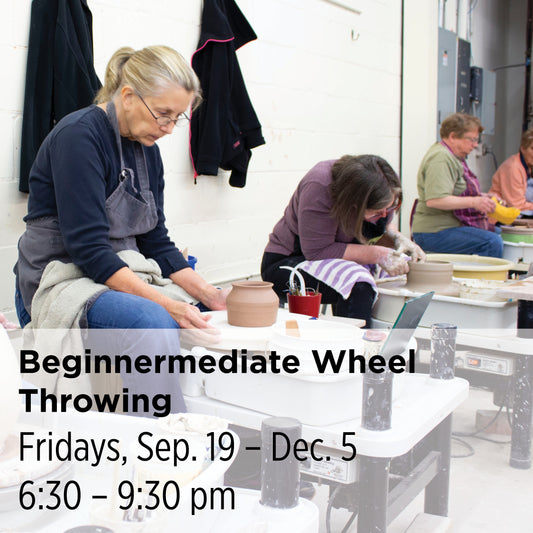 Beginnermediate Wheel Throwing , 25FBW11