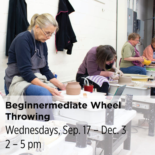 Beginnermediate Wheel Throwing, 25FBW9