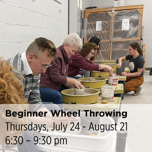 Beginner Wheel Throwing, 25SuBW6