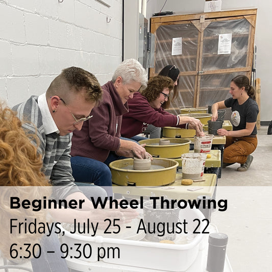 Beginner Wheel Throwing, 25SuBW8