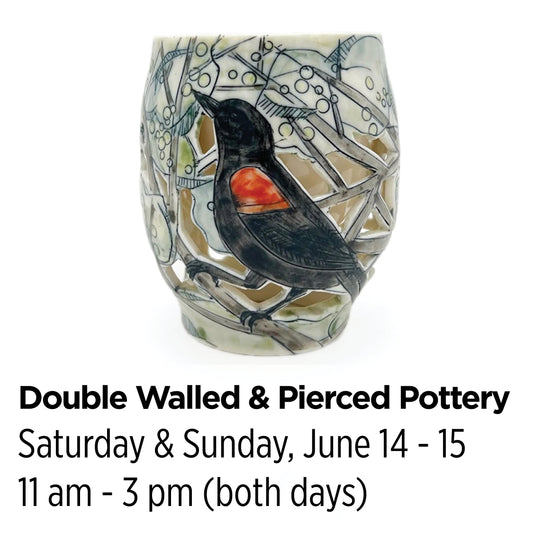 Double Walled and Pierced Pottery , 25SuT3
