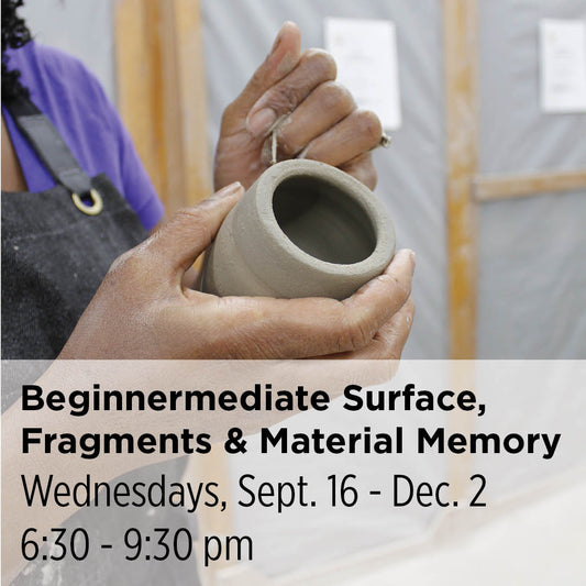 Beginnermediate Surface, Fragments & Material Memory, 26FBH12