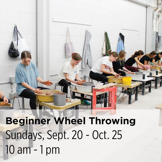 Beginner Wheel Throwing, 26FBW1