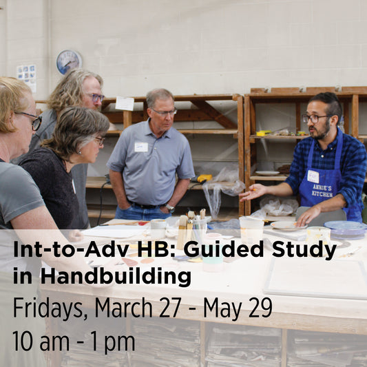 Int-to-Adv HB: Guided Study in Handbuilding, 26SpAH2