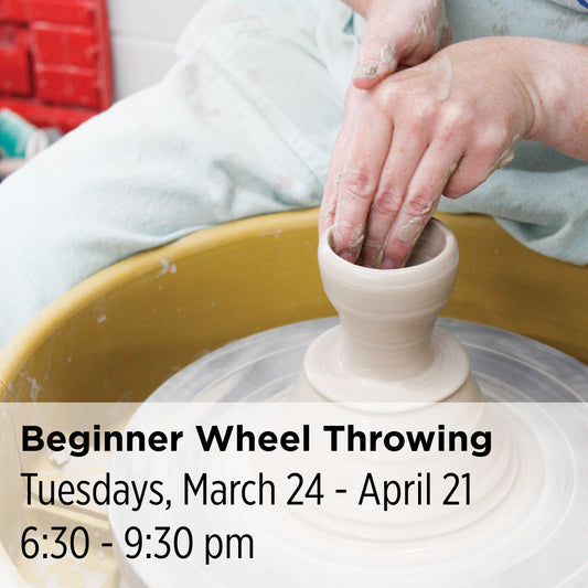 Beginner Wheel Throwing, 26SpBW3
