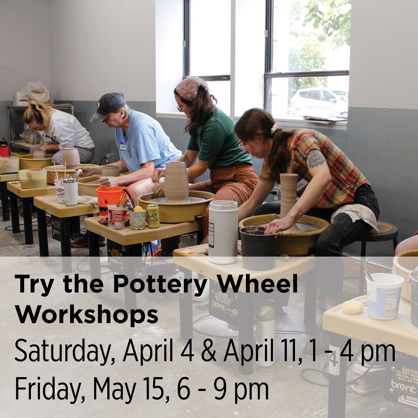 Try the Pottery Wheel Workshop