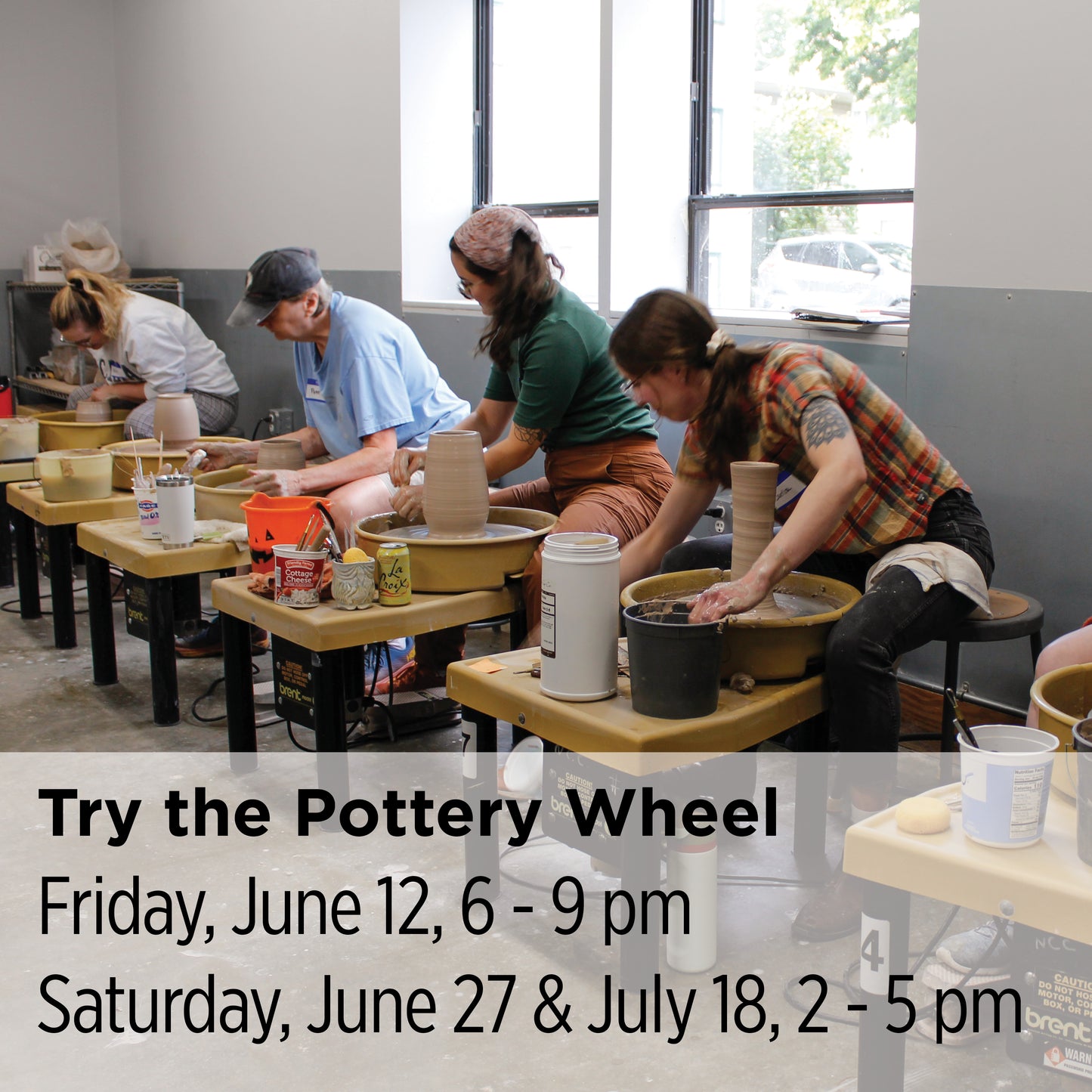 Try the Pottery Wheel Workshop
