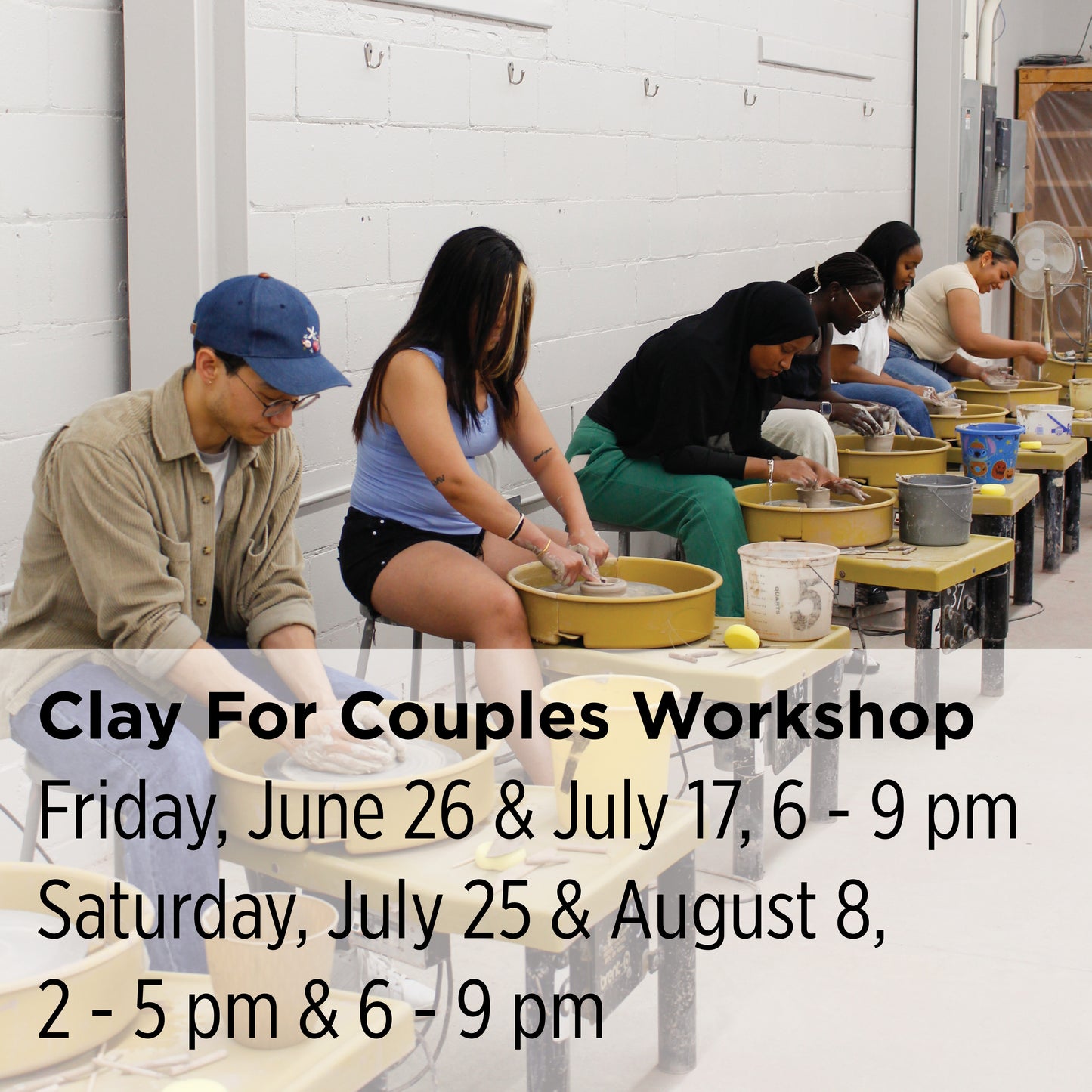 Clay For Couples Pottery Workshop