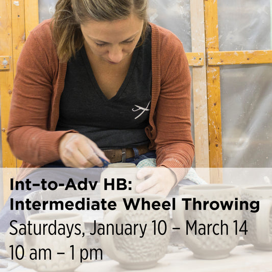 Intermediate Wheel Throwing, 26WAW8
