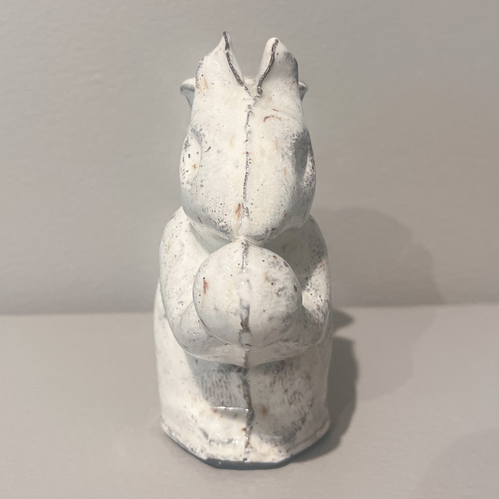 Squirrel with Nut Bud Vase