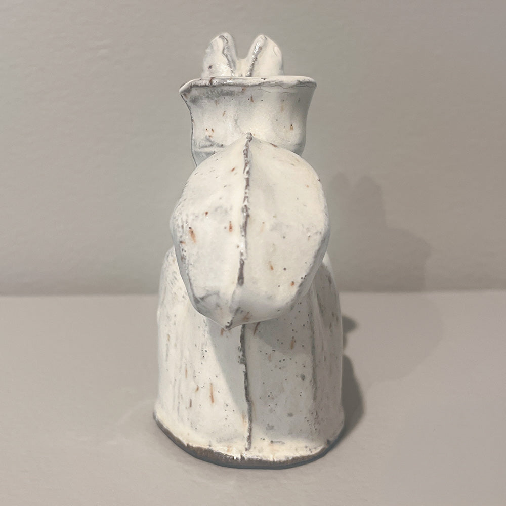 Squirrel with Nut Bud Vase