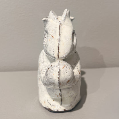 Squirrel with Nut Bud Vase