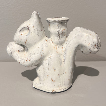 Squirrel with Nut Bud Vase