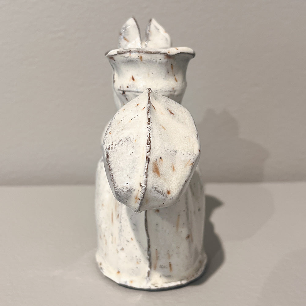 Squirrel with Nut Bud Vase