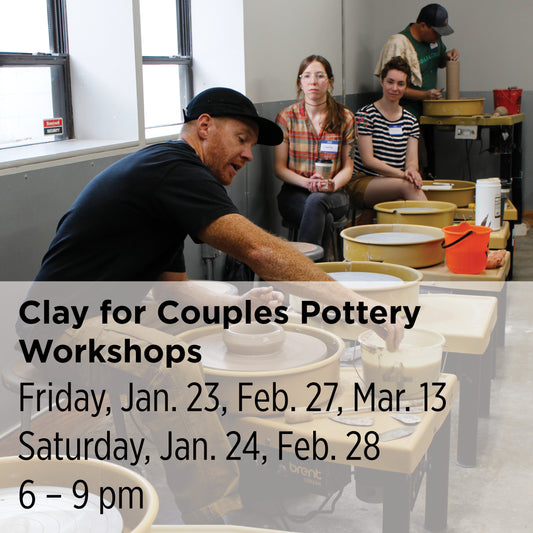 Clay for Couples Pottery Workshops