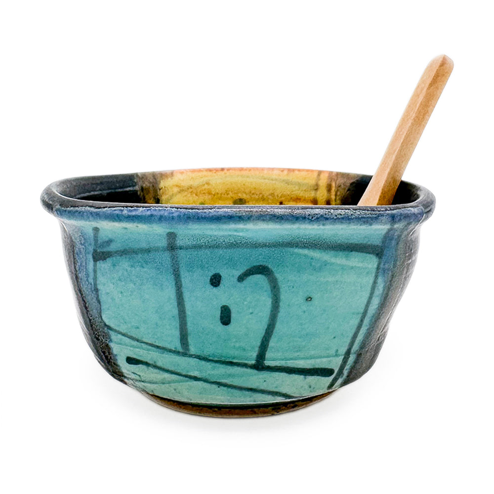 Condiment Bowl with Spoon