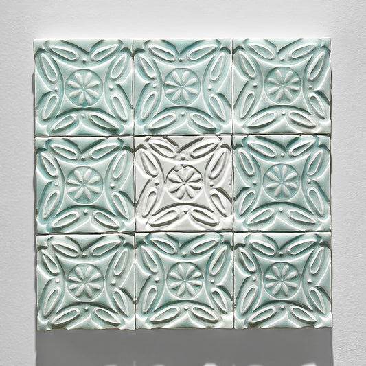 Rose Window Tiles: Square