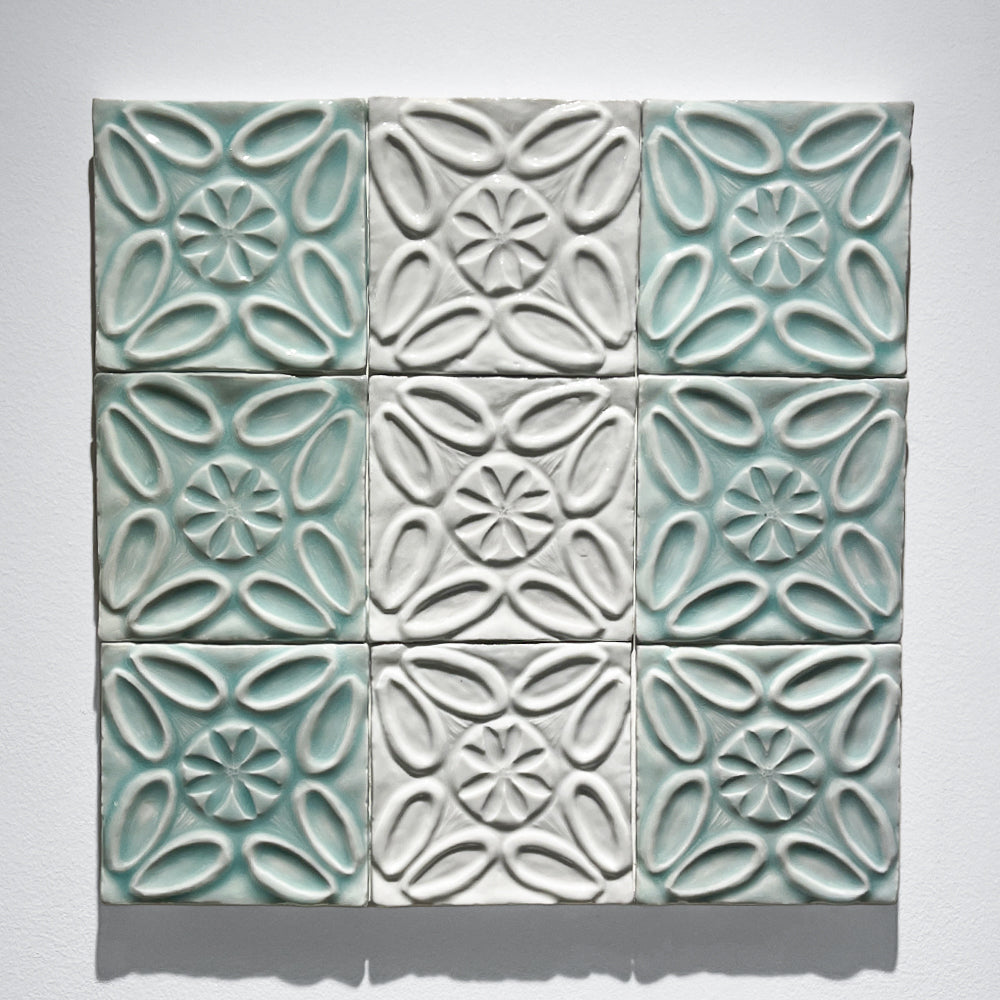 Rose Window Tiles: Stripes