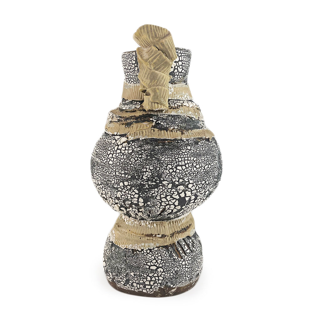 Black and Cream Amphora