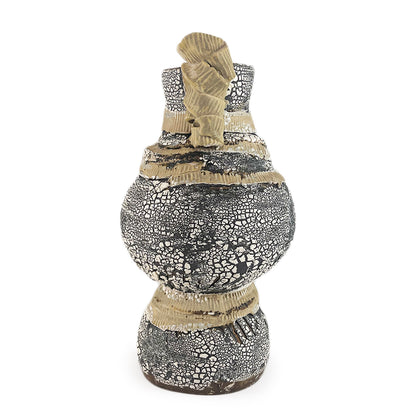 Black and Cream Amphora