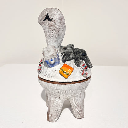 Drunk Skunk Creature Jar