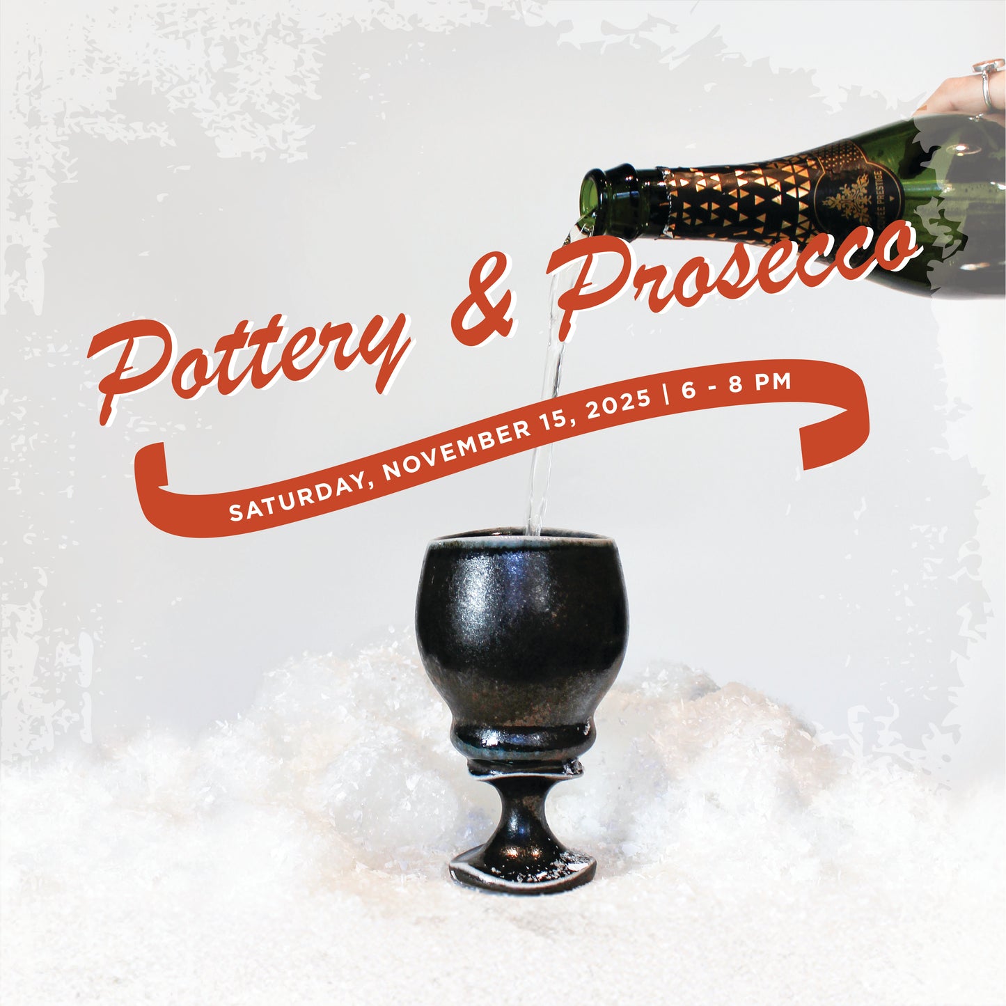 Pottery & Prosecco First Pick Shopping Experience Ticket