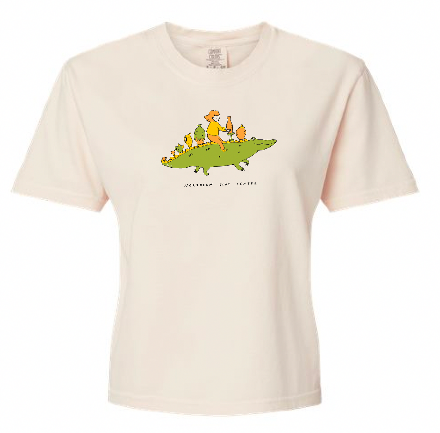 Alligator Boxy Tee