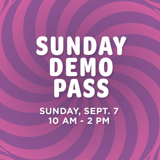 Sunday All-day Demonstration Pass