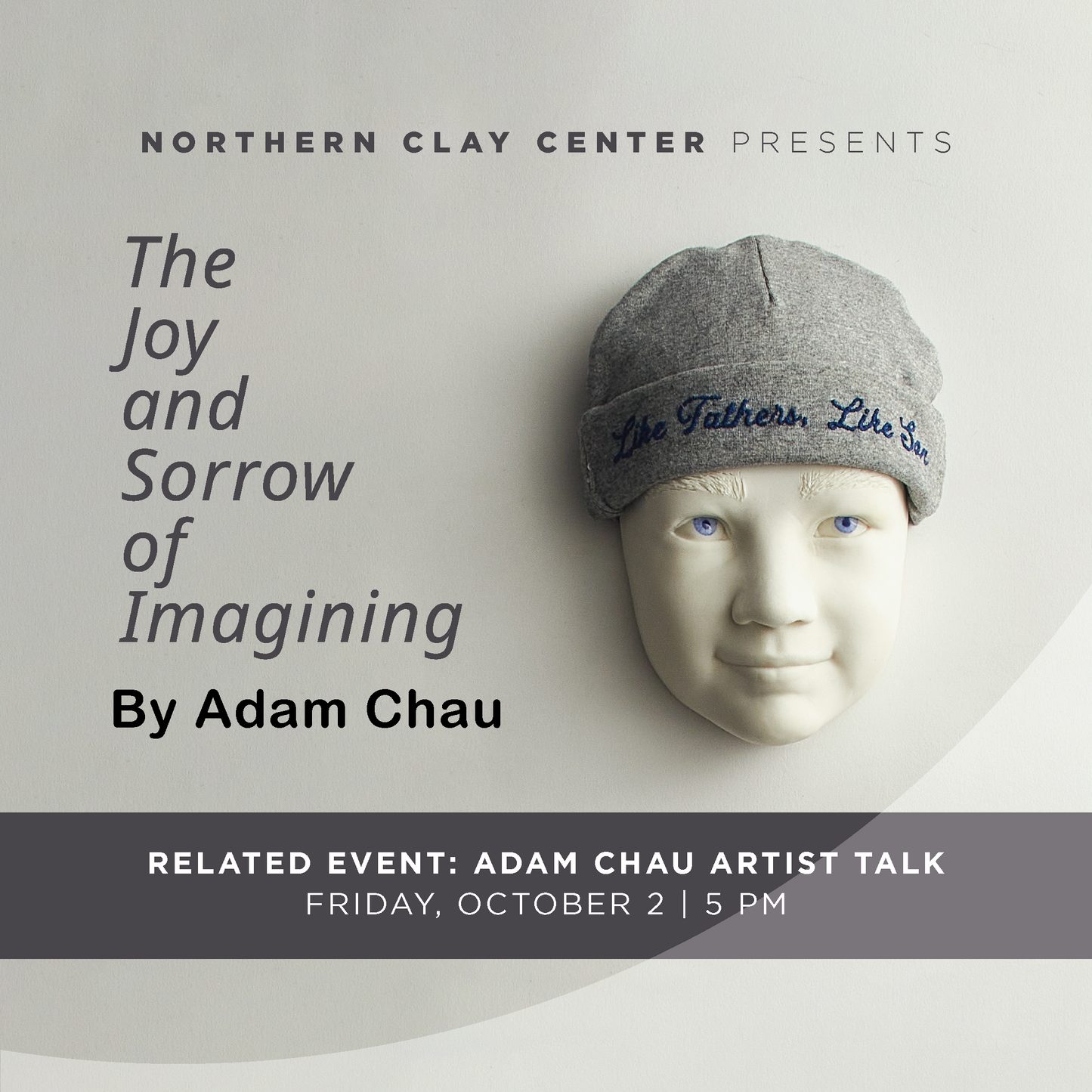 Adam Chau Artist Talk: FREE- Oct 2, 5:00pmCST